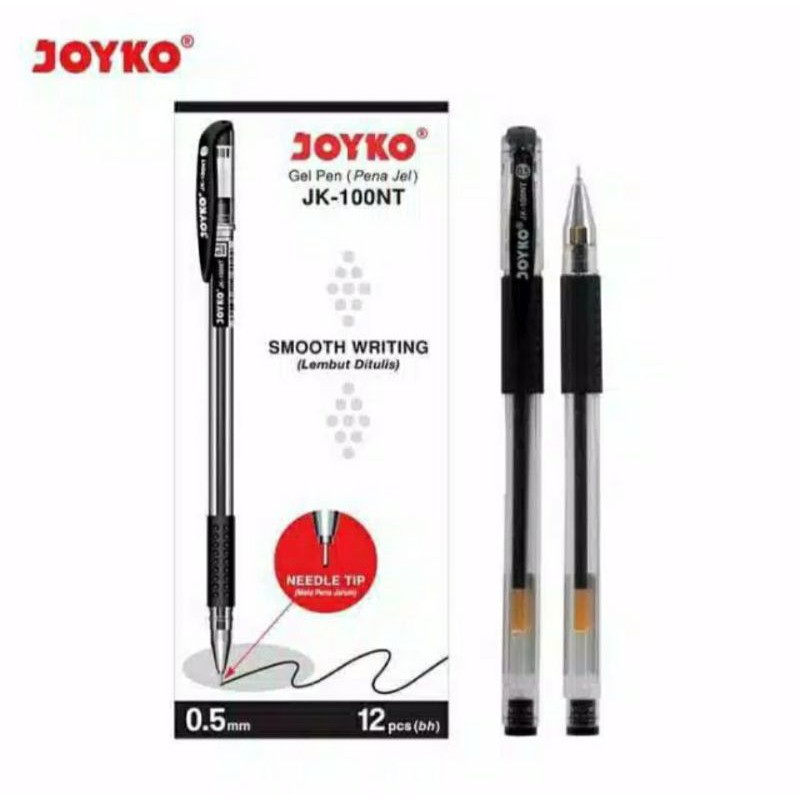 

Pena Pulpen Gel Pen JK-100NT 0.5 JOYKO Perlusin