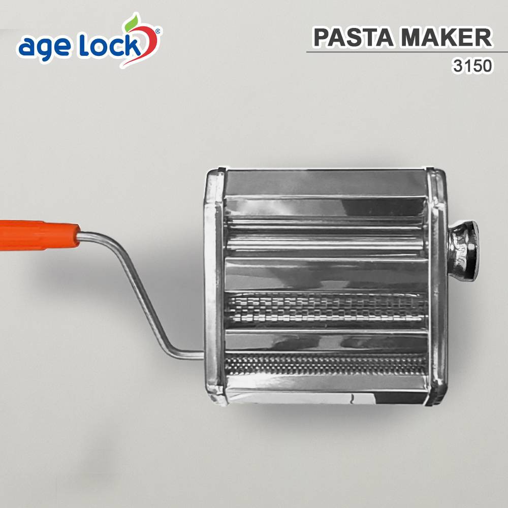 AGE LOCK PEMBUAT PASTA MAKER 3150 STAINLESS STEEL GILINGAN MIE AMPIA PENGGILING MIE MOLEN PASTA