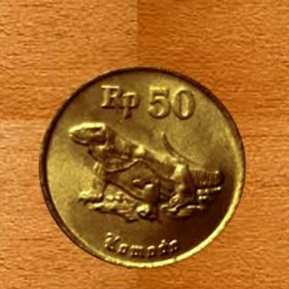 uang 50 komodo 1998