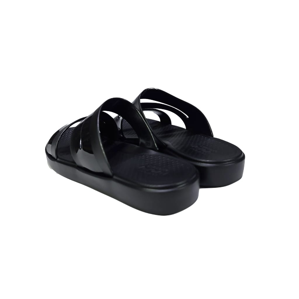 LUOFU ORIGINAL jelly sandal karet empuk murah selop cewek wanita sendal import 7169