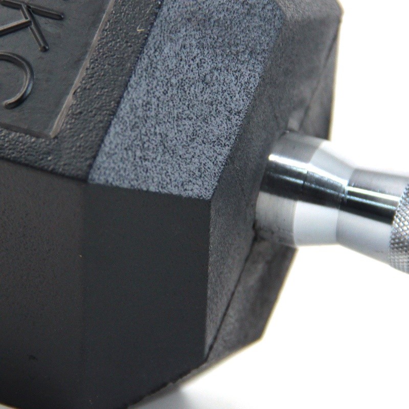 F252 Dumbbell Hexagonal 5Kg - Dumbbell Minimalis Pembentuk Otot Tangan - Hitam