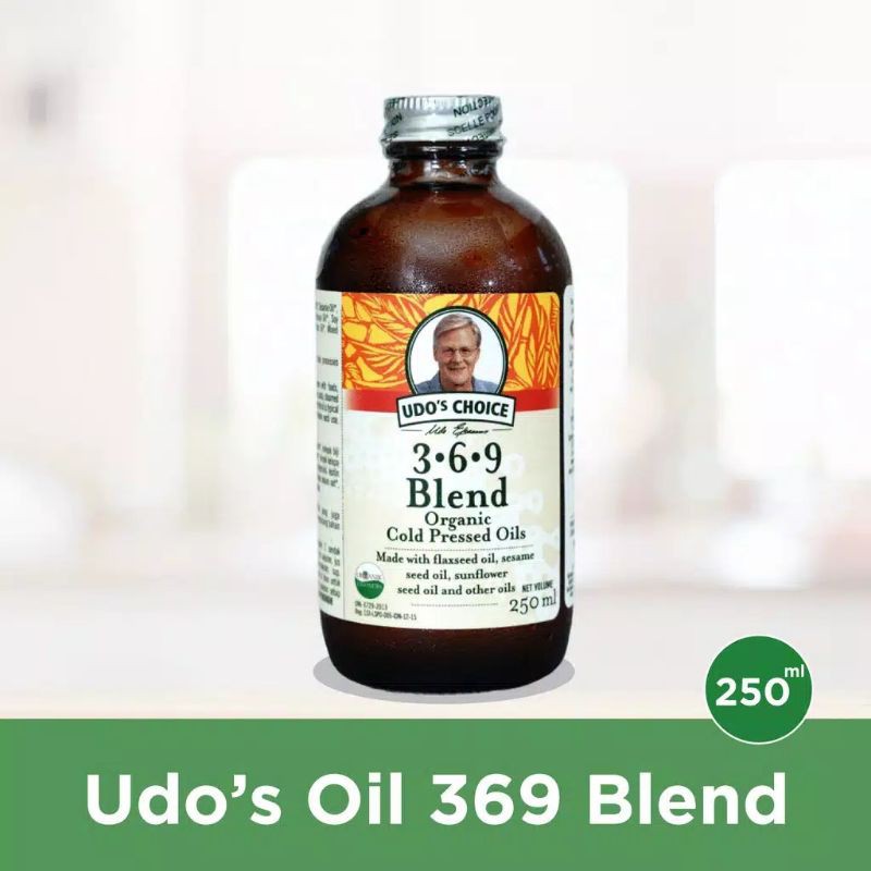 

UDO'S CHOICE 369 BLEND - UDOS OIL 369 BLEND - 250 ml