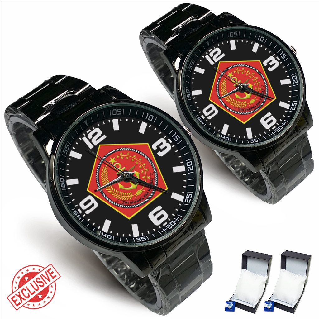 Jam Tangan Rantai Couple TNI MABES (Nice)