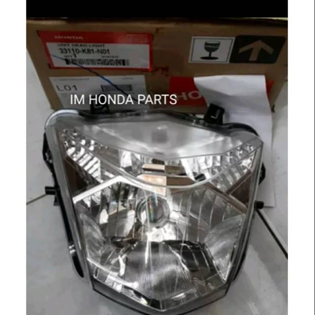 Reflektor lampu depan Honda beat fi esp 2016-2018 ECO street original