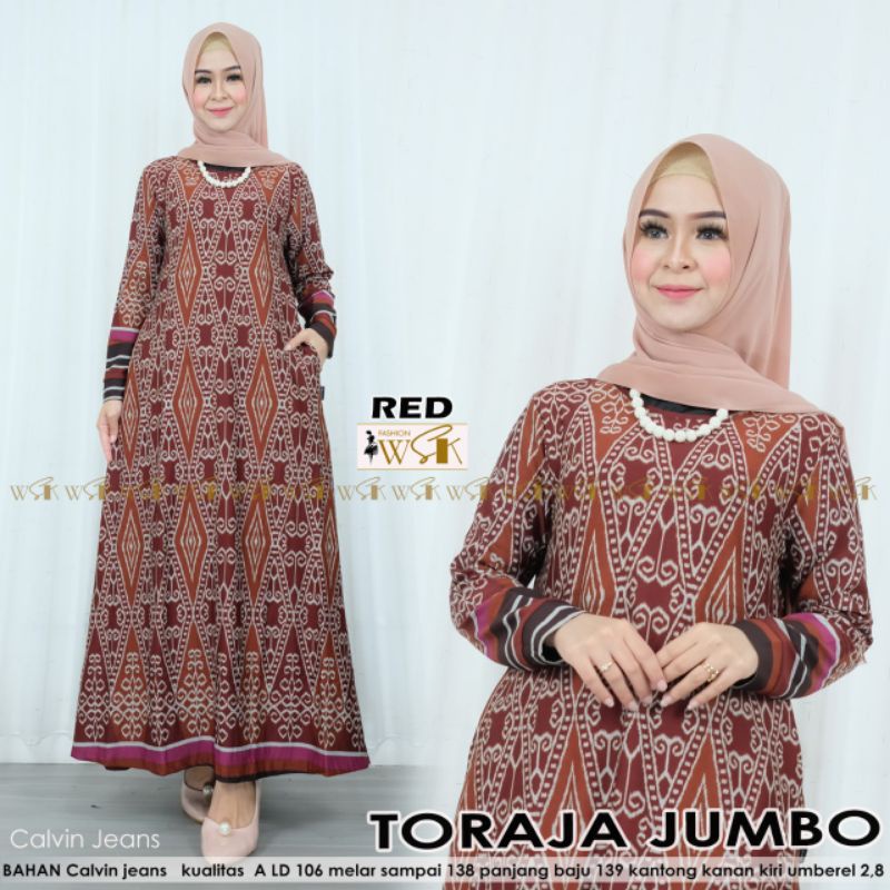 Toraja Jumbo Bahan Calvin Jeans Premium