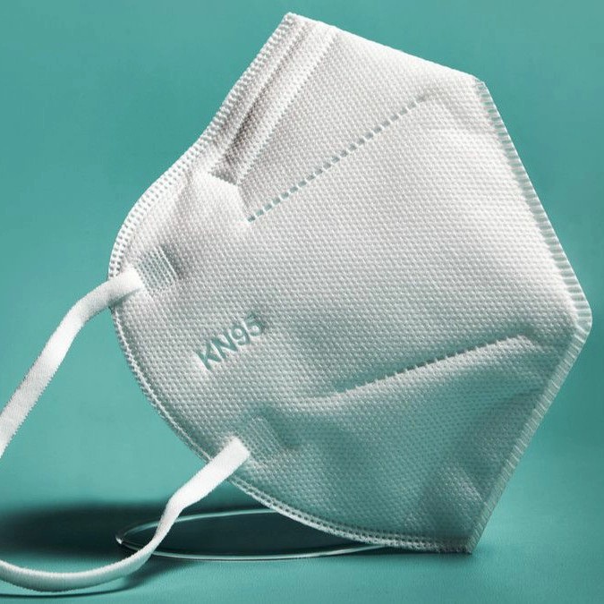Masker KN95 5 Ply Face Mask Kesehatan Lembut Putih Medis Anti Termurah