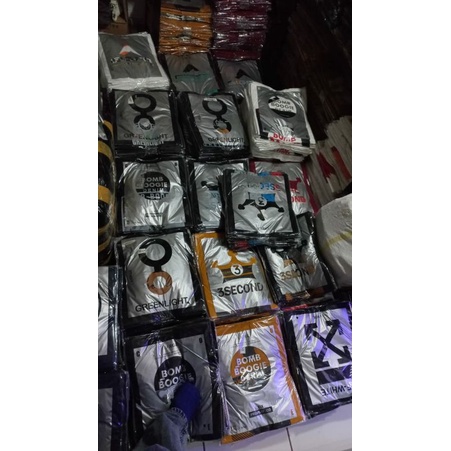 PAKET USAHA 1 LUSIN KAOS DISTRO BM ORI MOTIF RANDOM