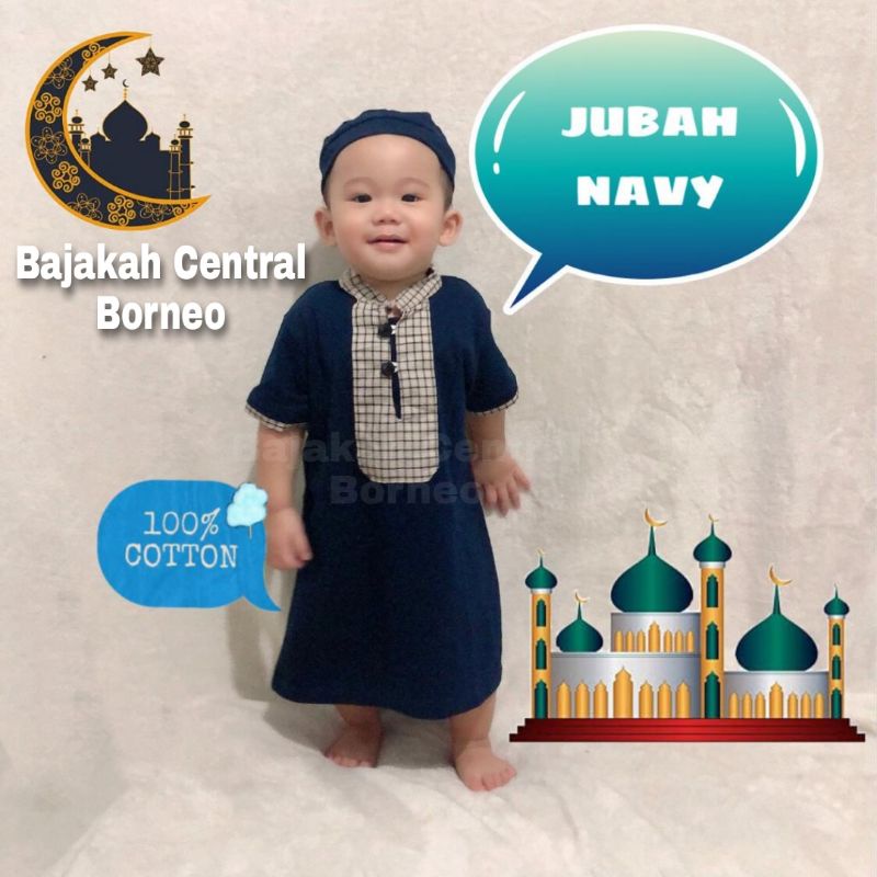 JUBAH GAMIS BABY / BAYI TURKI PAKISTAN / BAJU KOKO BAYI TURKI / GAMIS KOKO BABY / JUBAH BABY KOKO / BABY GIFT BOX / JUBAH GAMIS TURKI BABY