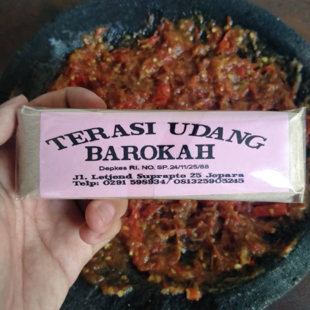 

Terasi Udang Asli Jepara 200gram | Oleh oleh khas Jepara