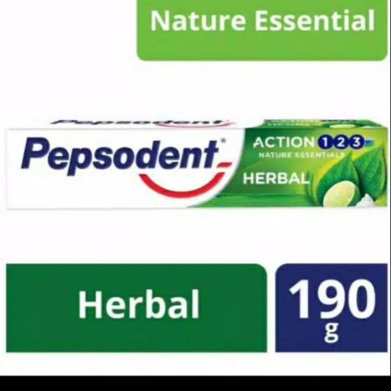 Pepsodent Action 123 Herbal 190 g