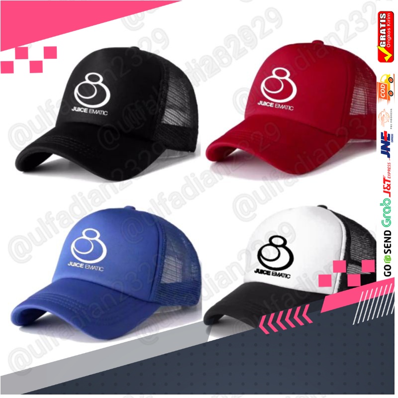 TOPI PRIA/TRUCKER/JARING JUICE EMATIC - JUICE EMATIC PREMIUM