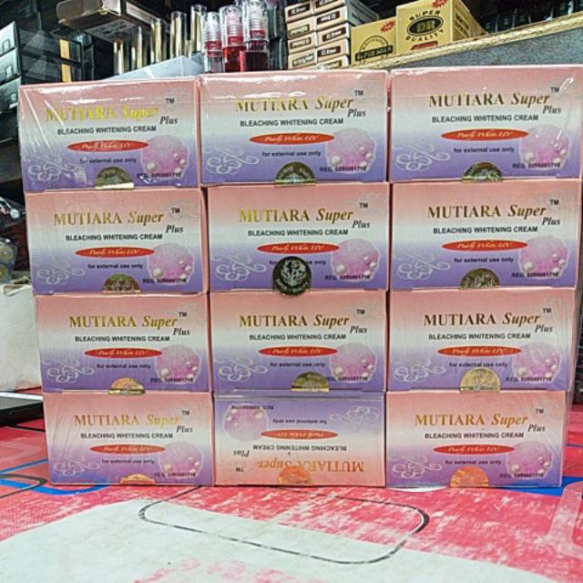 PAKET CREAM MUTIARA SUPER / BLEACHING WHITENING CREAM / LUSINAN