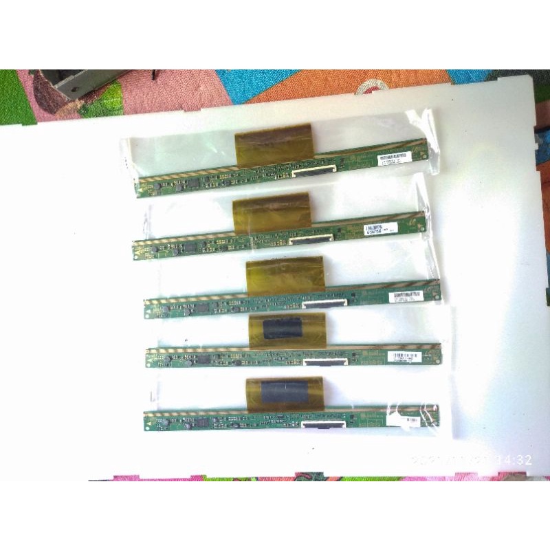 Tcon T-con Tikon Logic TV LED Polytron Panasonic Philips Akari Aqua 32 inch