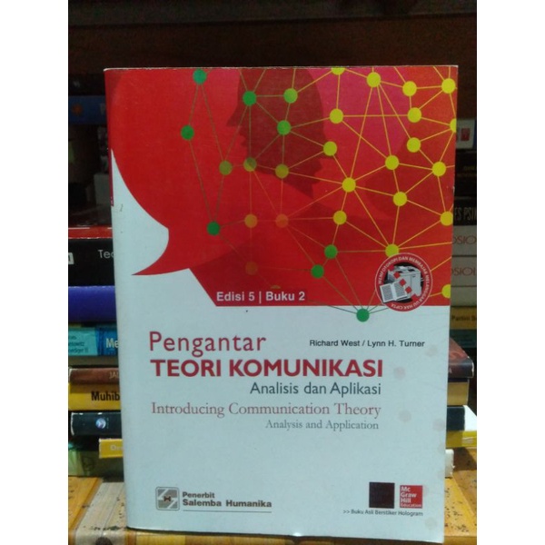 

Pengantar Teori Komunikasi Edisi 5 Buku 2