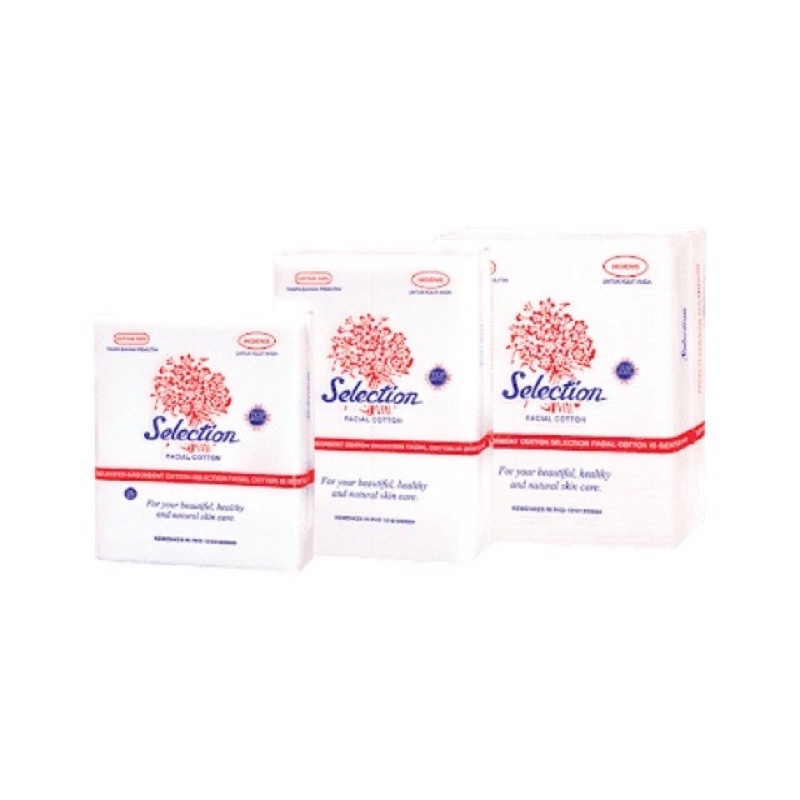 kapas selection facial cotton 35gr|50gr|75gr|80/cotton ball /cotton bud