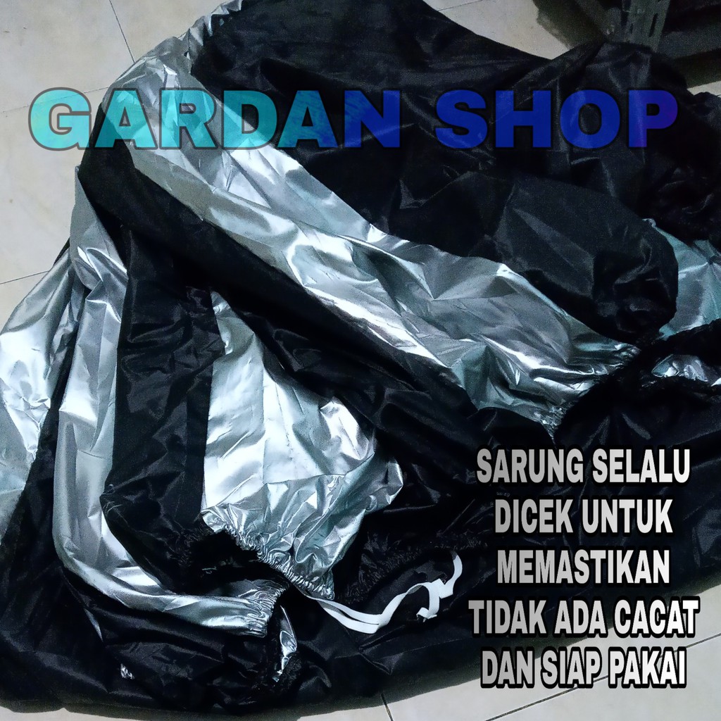 Body Cover GRAND LIVINA Sarung Strip SILVER Penutup Pelindung Selimut Bodi Mobil Livina PREMIUM