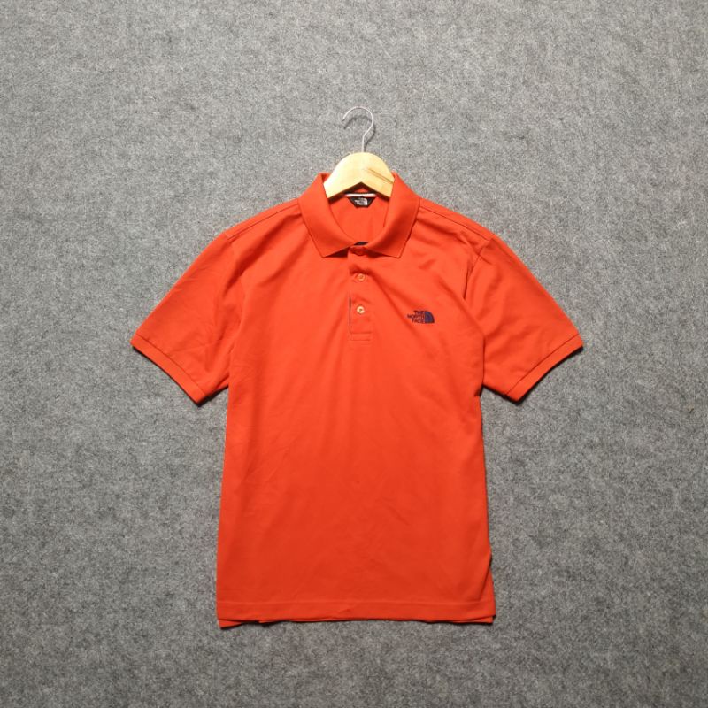 Polo shirt The North Face coolmax Red second branded original preloved