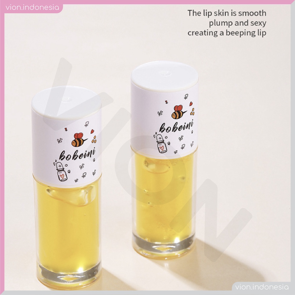 BOBEINI Honey Lip Gloss Lip Tint Lip Oil Lips Treatment Glossy Serum Mencerahkan Original BO006