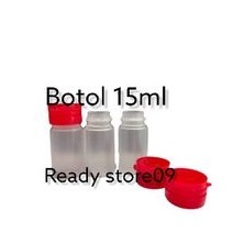 botol plastik 15ml / botol plastik kecil 10gr