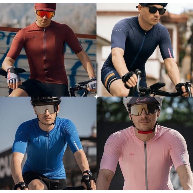 Baju Jersey Sepeda Santic - Azuni- WM0C02156