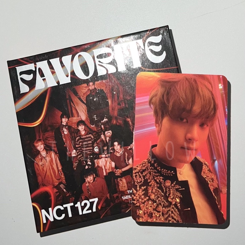 NCT127 Favorite KIHNO HAECHAN TRAGIC VER SET NO ROLLED POSTER