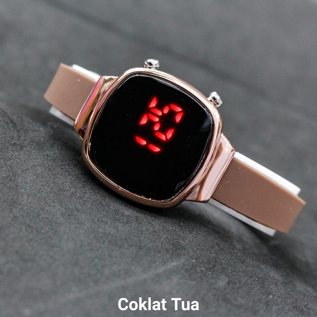 JAM TANGAN LEDWATCH DIGITAL RETRO TV TOP QUALITY/JAM TANGAN CEWEK FASHION DIGITAL/JAM TANGAN FASHION/