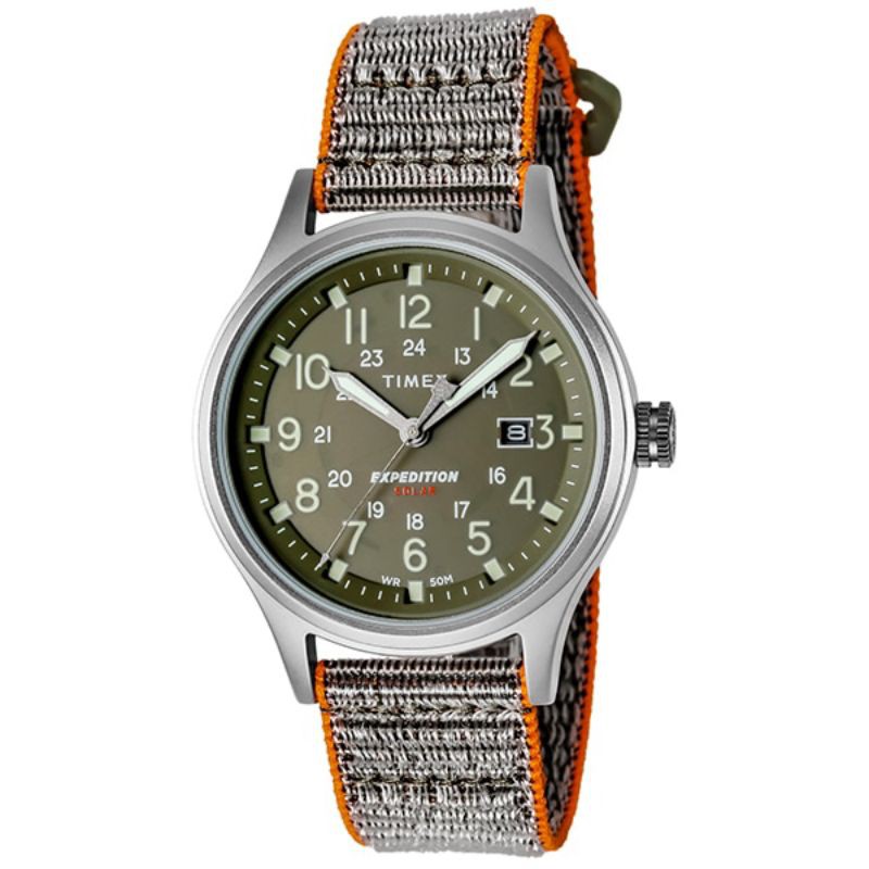 TIMEX EXPEDITION SCOUT SOLAR GREEN GARANSI RESMI PT KGB ORIGINAL TW4B18600