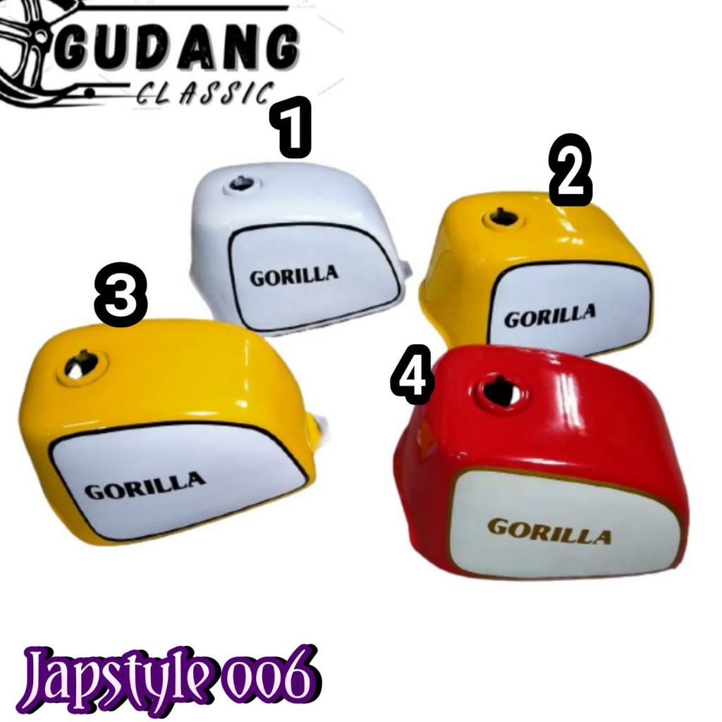 TANGKI JAPSTYLE  CUSTOM 006 HONDA GORILLA ATAU MONKEY