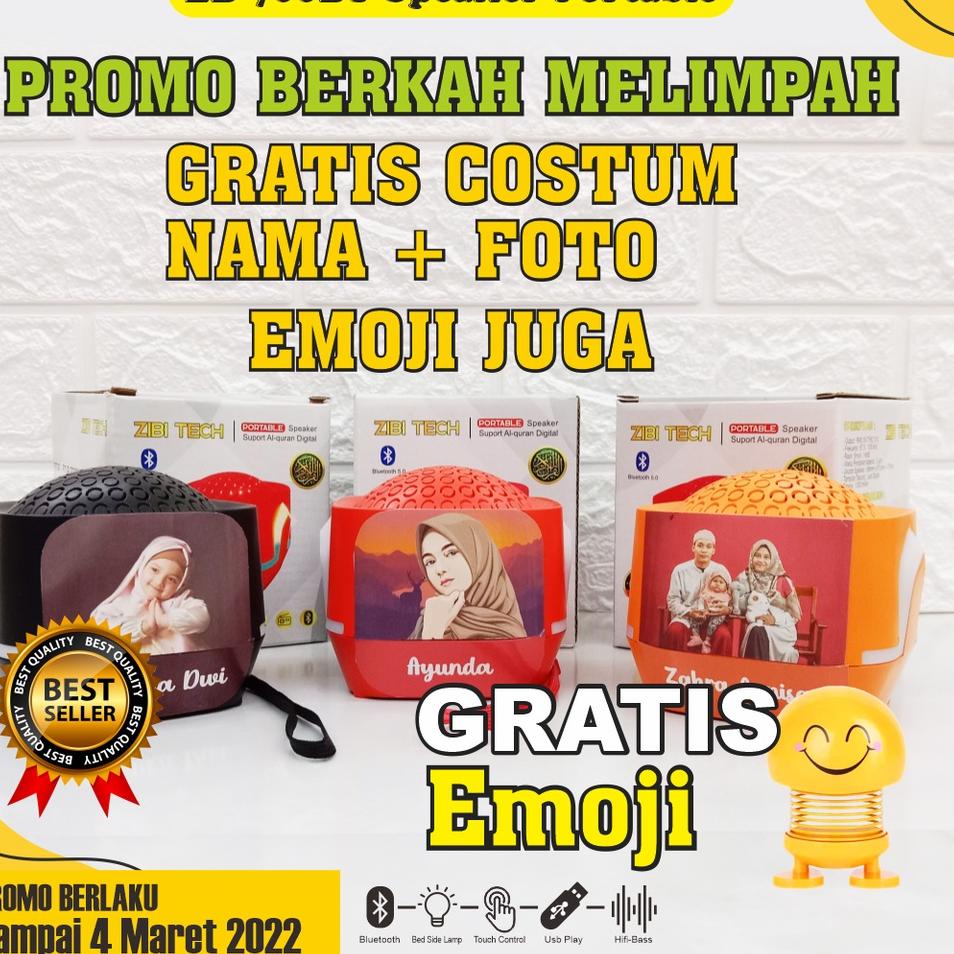 Model Baru.. NEW - SPEAKER MUROTTAL - SPIKER MUROTAL AL QURAN 30 JUZ - TERLENGKAP - ZB 700 BT