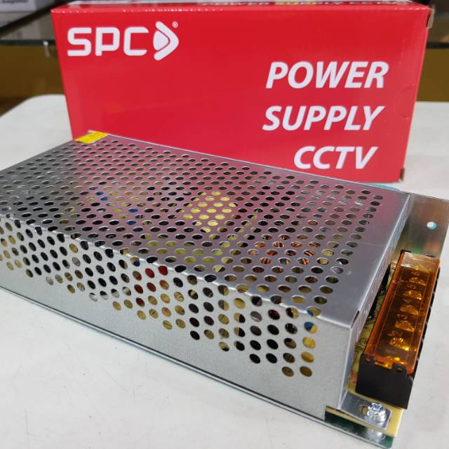Adaptor SPC KLOP  jaring 12 volt 20 a cocok untuk kamera CCTV lampu LED