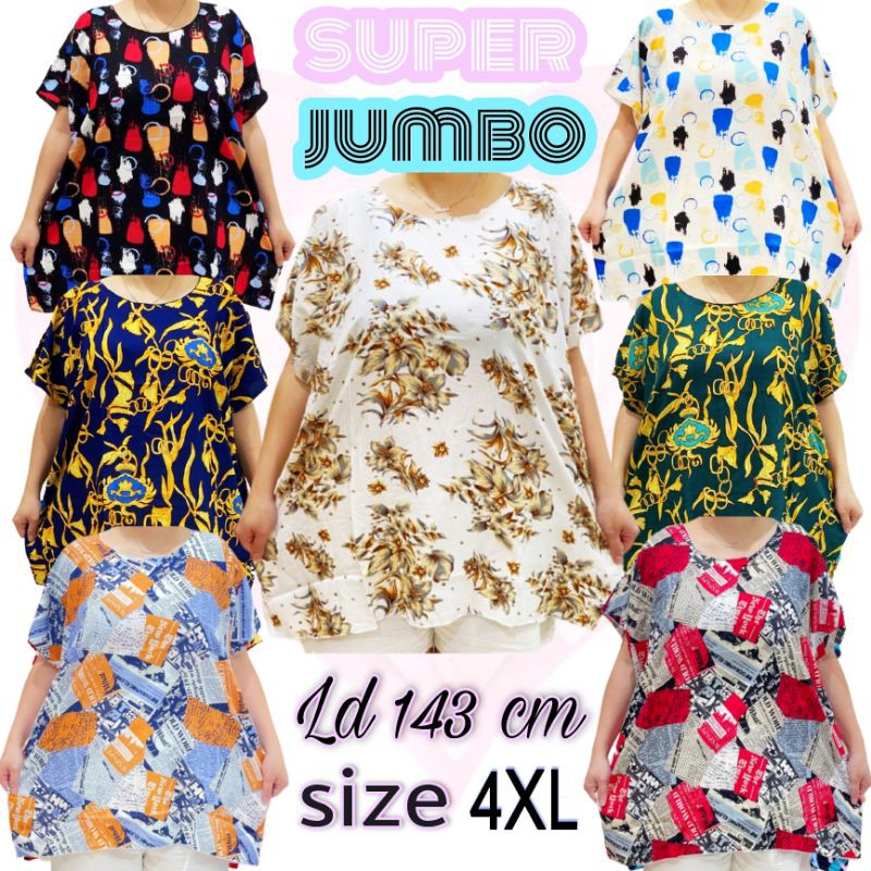 PROMO baju bali wanita jumbo blus wanita baju tie dye wanita size jumbo