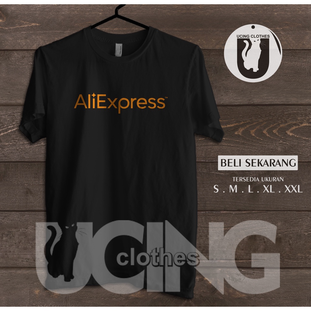 Kaos Baju Ali Express Logo Kaos Perusahaan