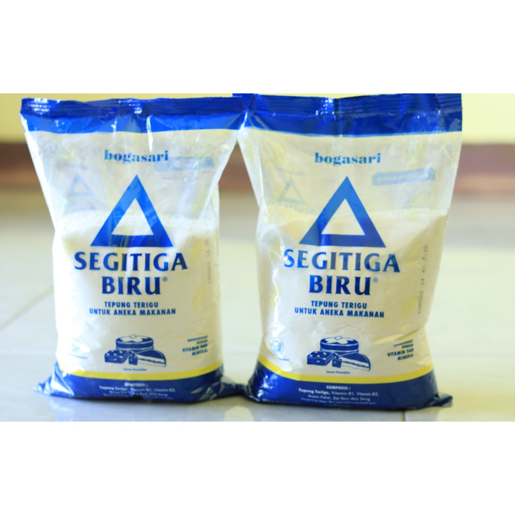 

TEPUNG SEGITIGA BIRU TEPUNG TERIGU berat 1kg