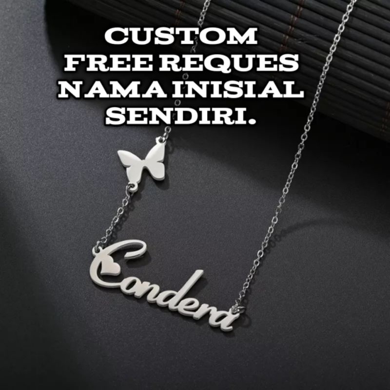 KALUNG NAMA custom stanles ANTI KARAT