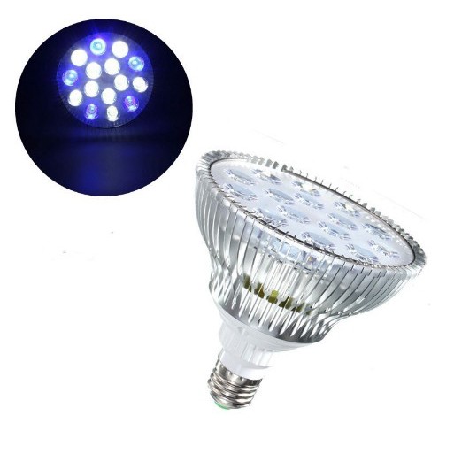 15W E27 Lampu LED Coral Reef Tanaman untuk Akuarium, 85-265V