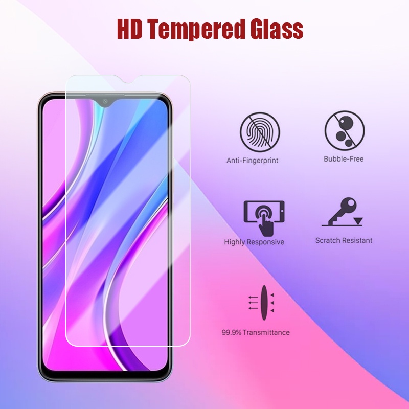 3pcs Pelindung Layar Tempered Glass Untuk Xiaomi Redmi Note 6 7 8 9 10 Pro Redmi 9A 9C 9AT 9T 9T 7A 6A 8A 8T