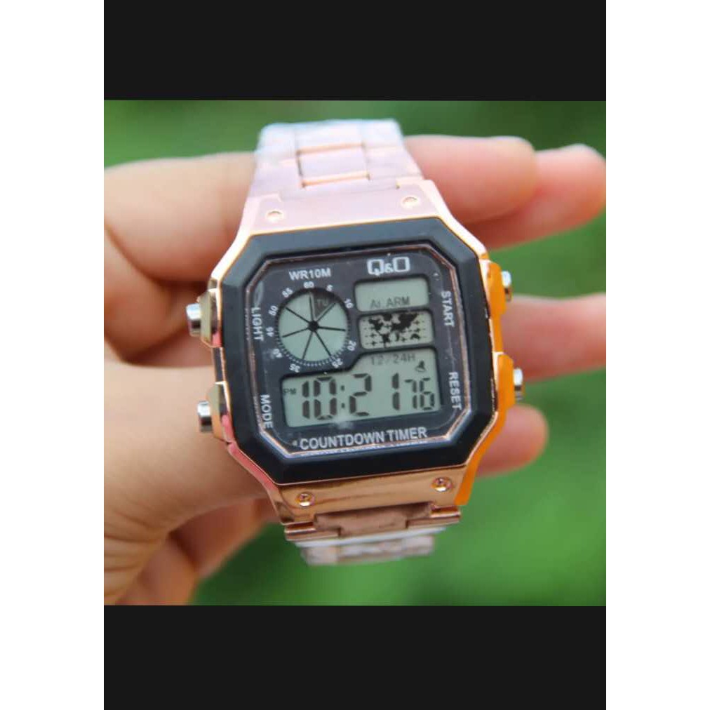 - Model sport mode dan olahraga Mesin Japan Movement Setting Digital 12/24-hour format 1/1000 sec St