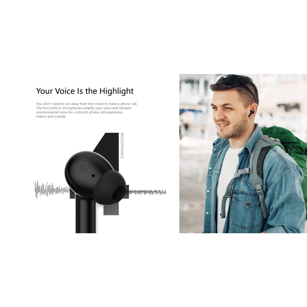 Morejoy Jouirbuds Jouir Buds Pro ANC TWS True Wireless Headphone MJ141