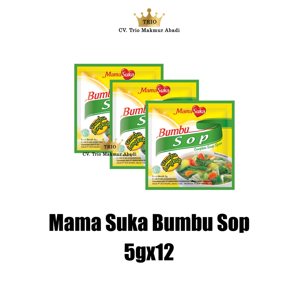 

Mama Suka Bumbu Sop 5gx12