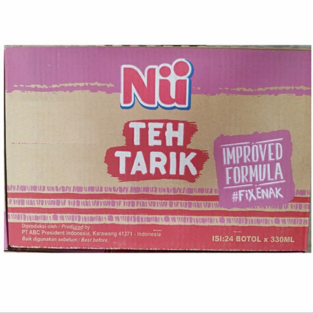 

Nu Teh Tarik 330ml Isi 24 Botol / Karton