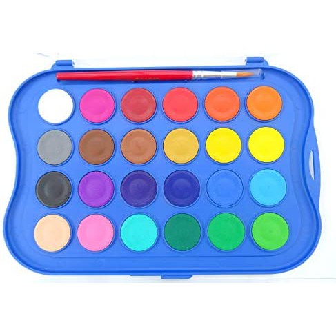 

H7Y Giotto Acquerelli Mini 24 Warna - Cat Air Padat - Paint Cake