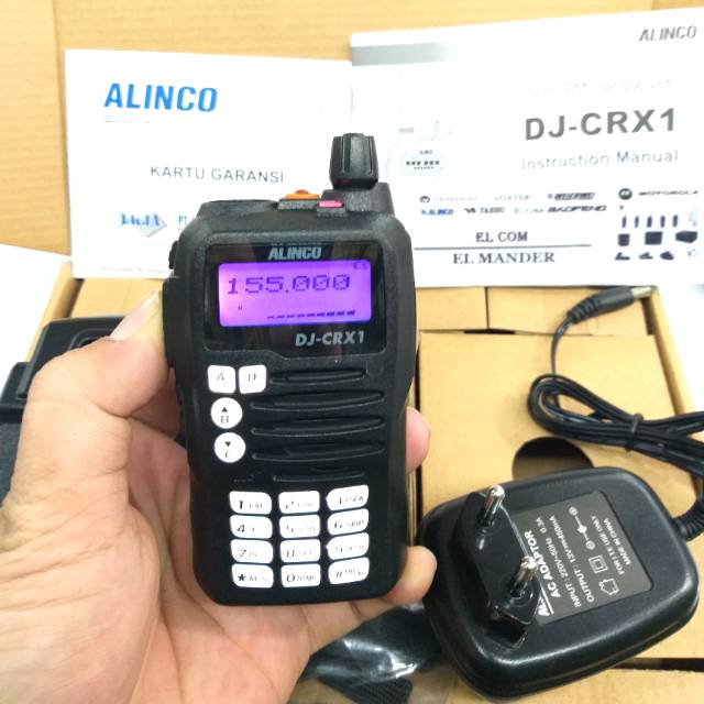 HT ALINCO DJ-CRX1 VHF ORIGINAL RESMI - JUAL HT ALINCO DJ CRX 1 VHF MURAH