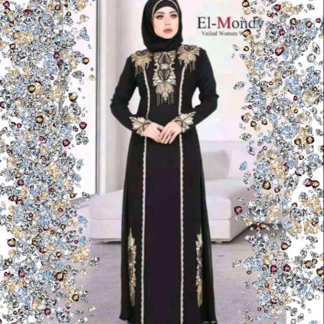 Gamis abaya bordir
