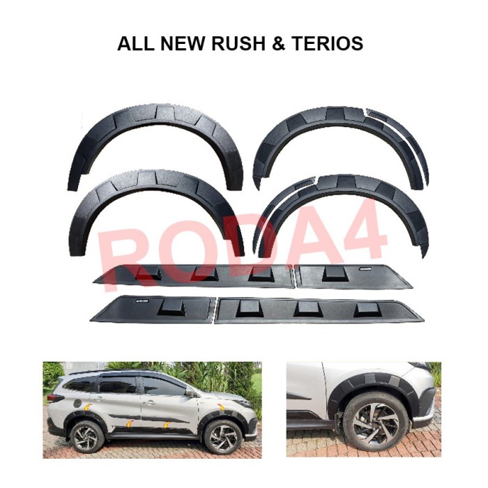Over Fender All New Rush Terios Body Kit Model RockFord