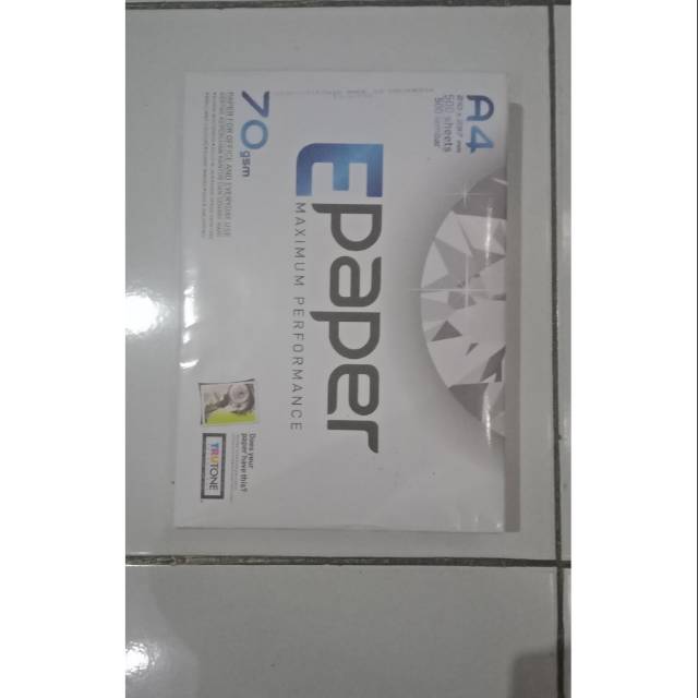 

Dijual epaper A4 70 gram