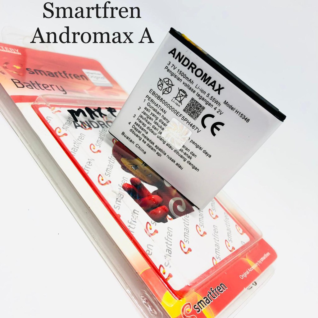 BATERAI SMARTFREN ANDROMAX A ANDROMAX B/MAX i2/MAX U/MAX Z-ER/MAX C/MAX G2/MAX I3/MAX I3S