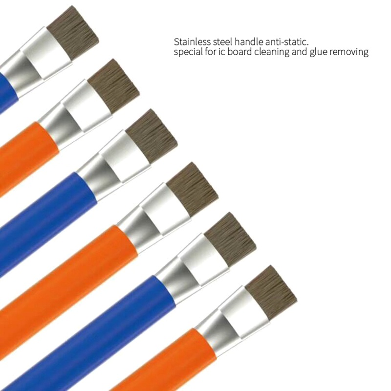 Vivi Sikat Pembersih Debu Kepala Ganda Untuk PCB Welding Motherboard Circuit Board