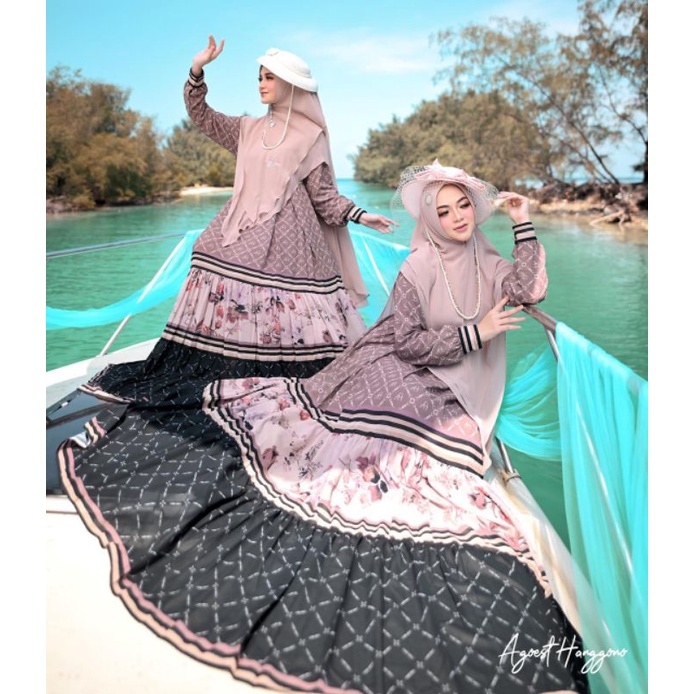 GAMIS WANITA TERBARU / MAGHDA SYARI BY AGOEST HANGGONO / GAMIS SYARI MEWAH / GAMIS PREMIUM