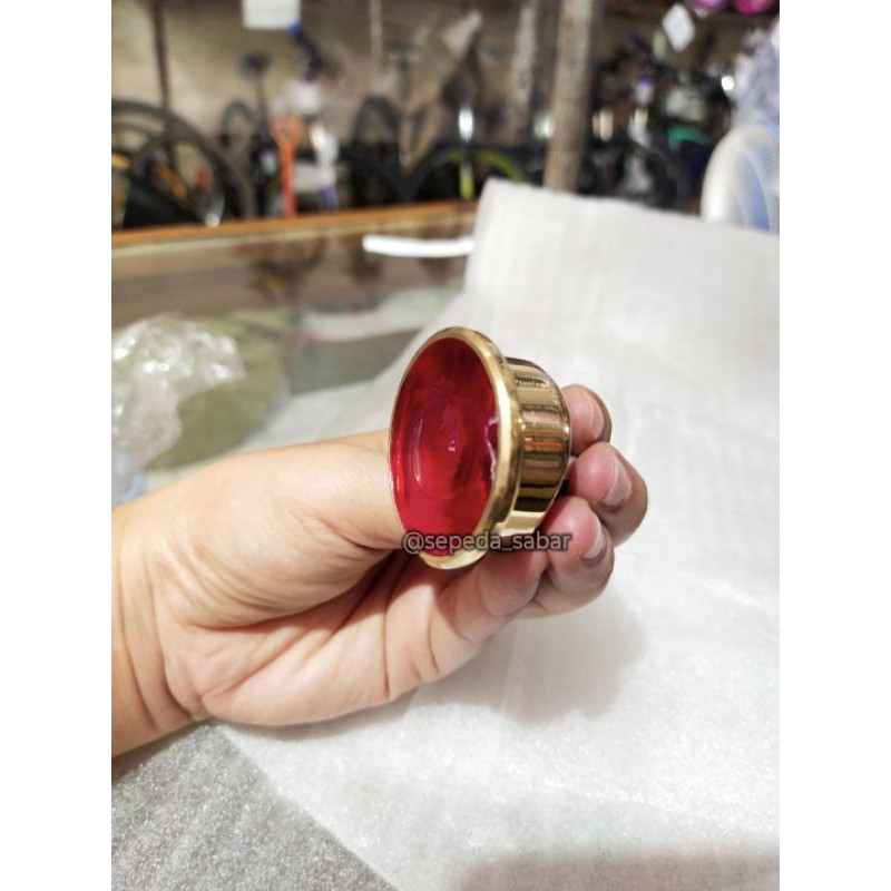 Stopan / Mata Kucing Kuningan Sepeda Unto Onthel Kebo