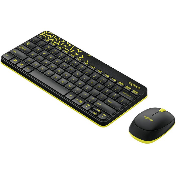 Keyboard Mouse Wireless Mini Logitech MK240